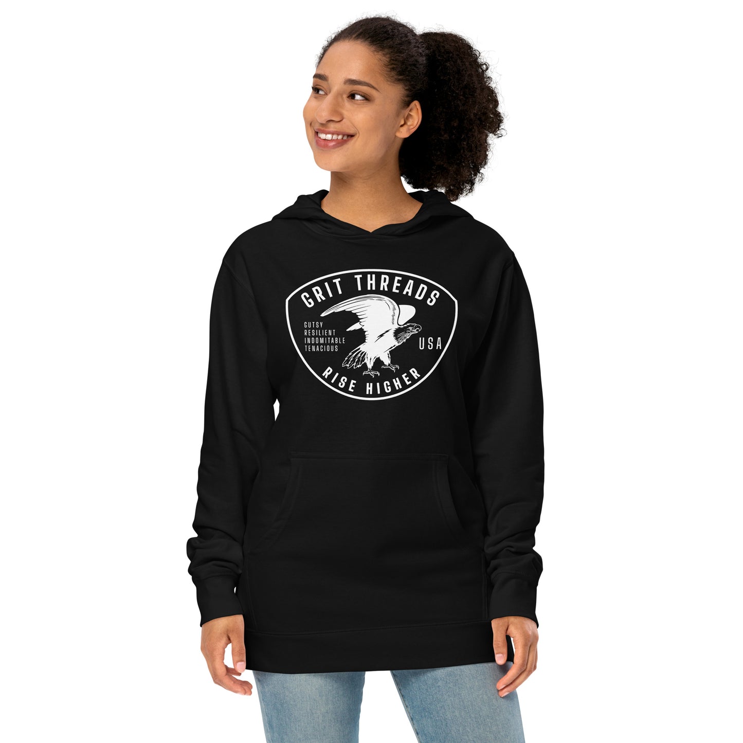 GRIT Theads Logo Hoodie