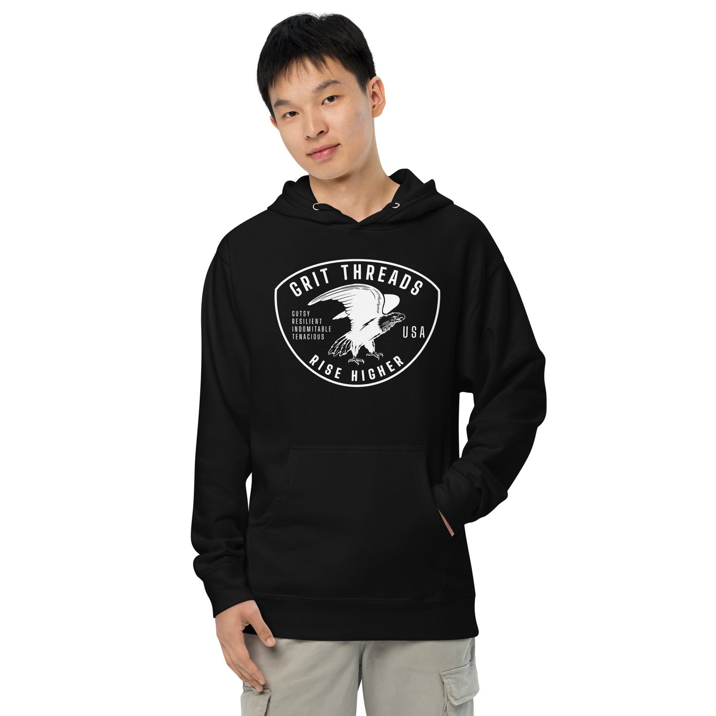 GRIT Theads Logo Hoodie