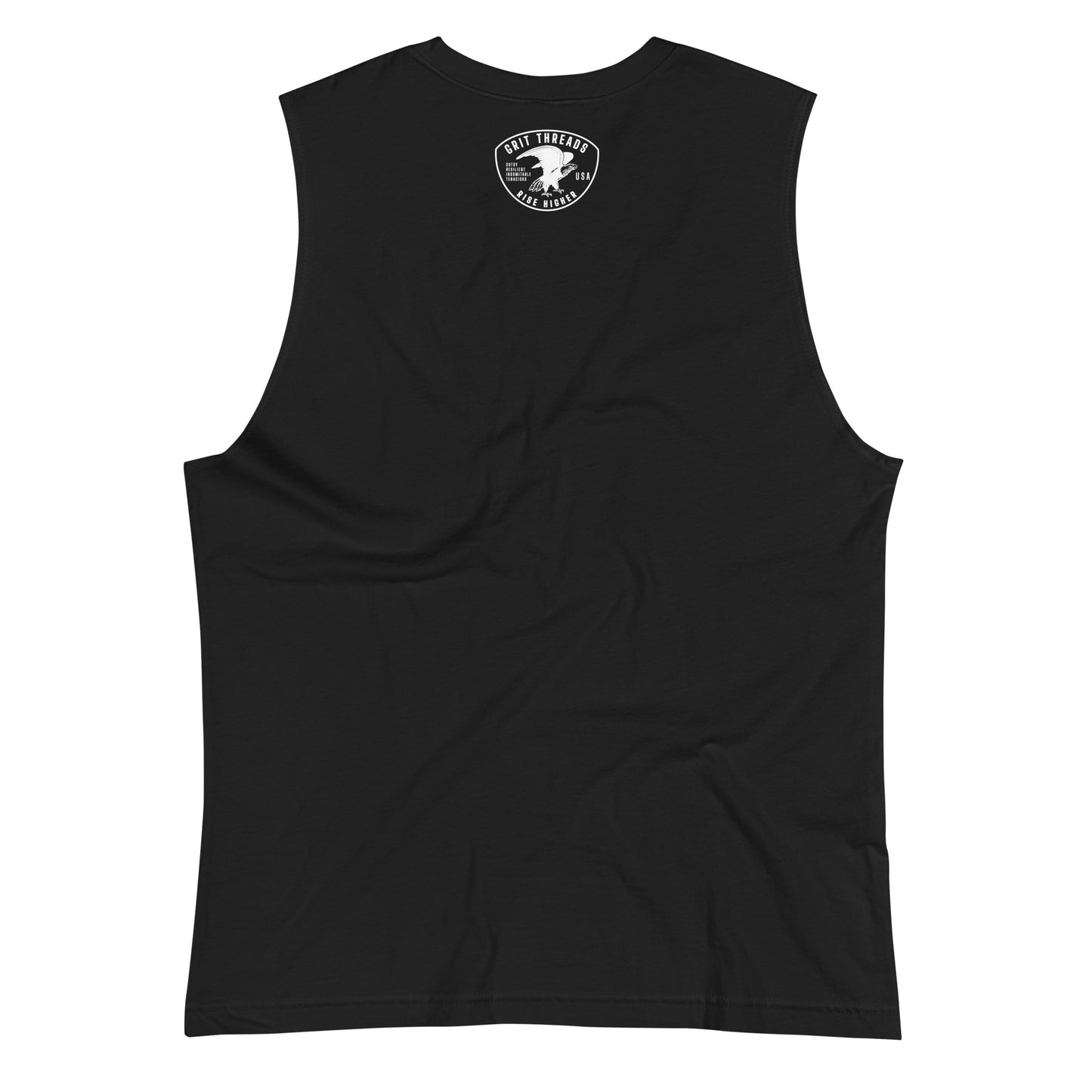 Strong with Every Rep Black Tank