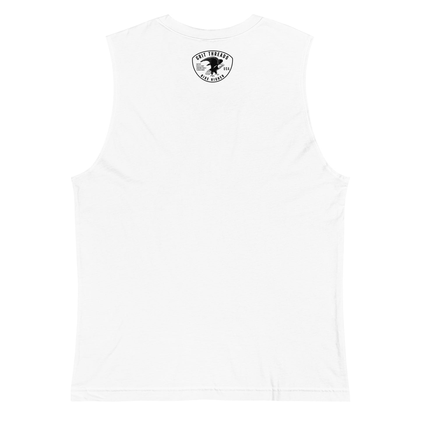 Stronger with Every Rep White Tank